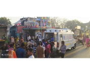 Continuing our service of distributing food packets to those most affected by the COVID-19 lockdown 