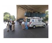 Bankers Group of Hospitals conduct health check up for Baroda Policeman during COVID-19 