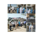 Bankers Team took the initiative to perform a health check-up each and every barodian policeman 