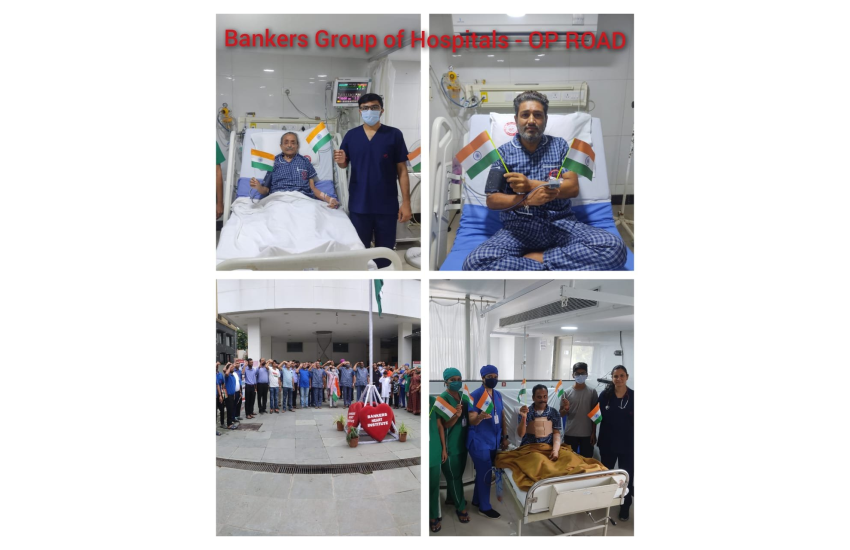 Bankers Group of Hospitals celebrated Independence Day of India - 2022