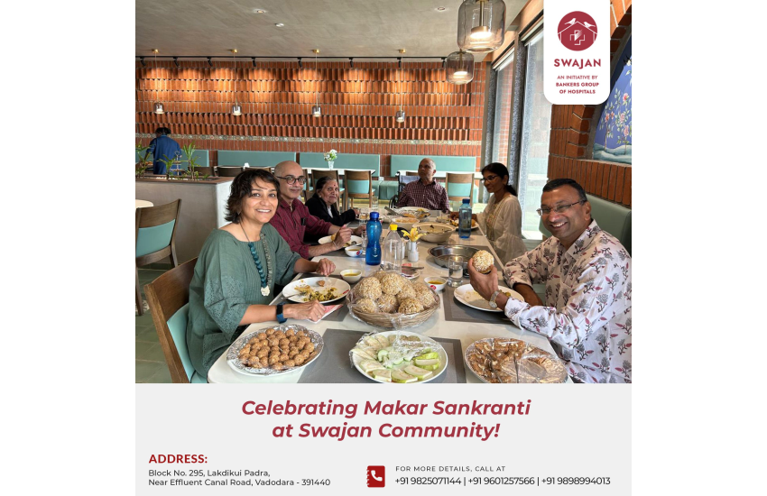 Celebrated Makar Sankranti at Swajan