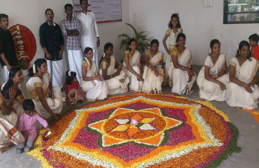 Bankers Heart Institute, Surat celebrated Onam on Sunday