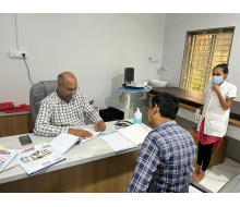 Cardiac Camp at Vasu Hospi. Bardoli