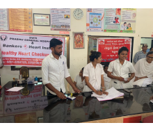 Healthy Heart Camp at Gunasvel PHC