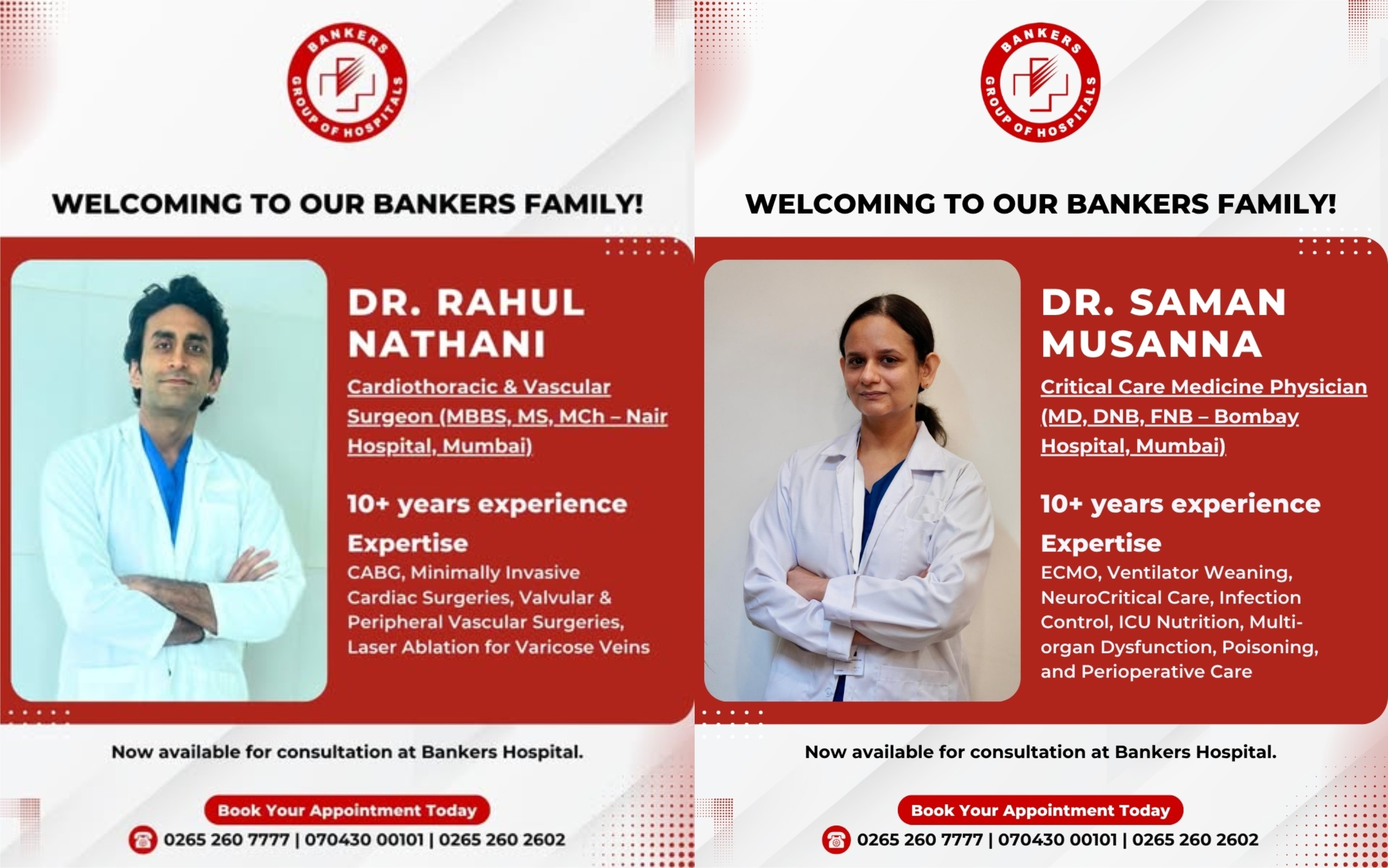 A Warm Welcome to Our New Medical Experts!