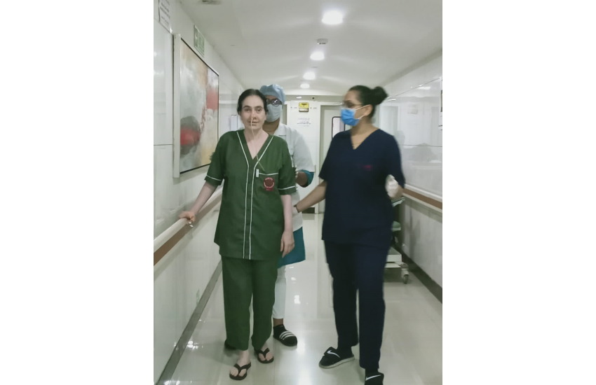 Bankers Hospital was recently presented with a Critical Case Acute CV Stroke with Right Internal Ca