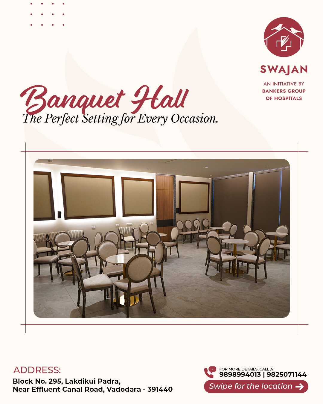 The perfect setting for every occasion.