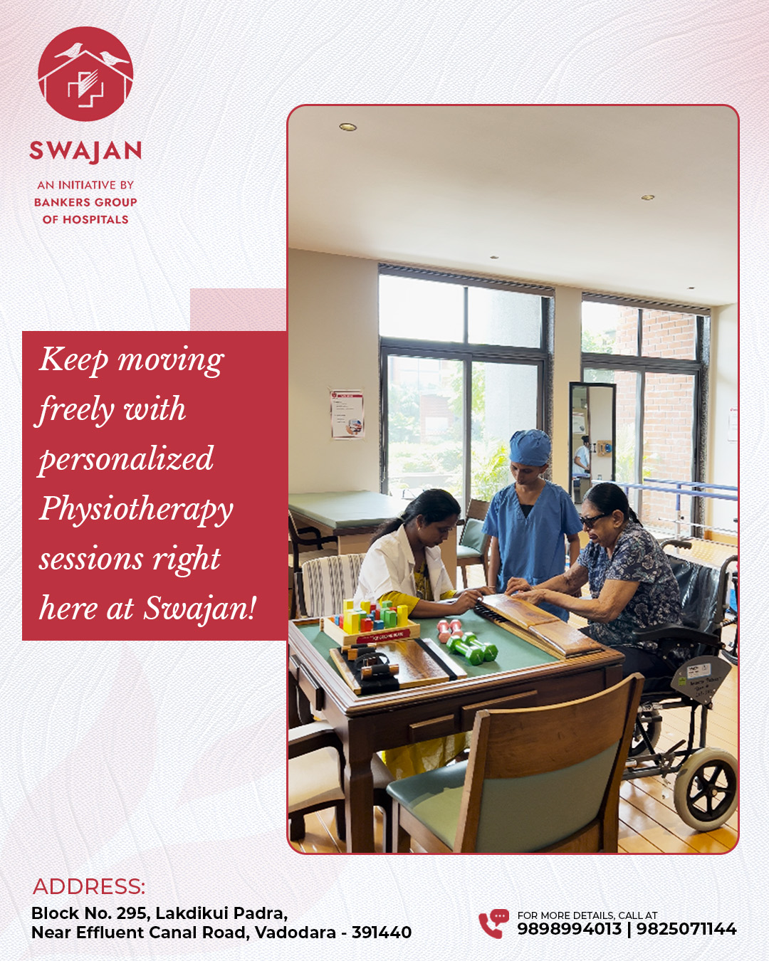 Personalized Physiotherapy Session at Swajan