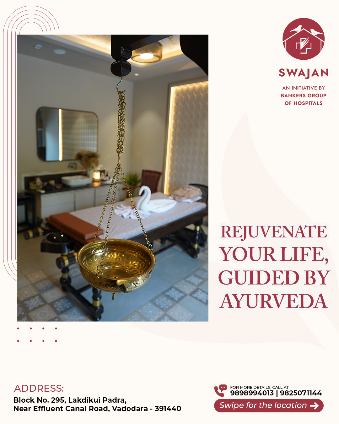 Rejuvenate your life, guided by ayurveda