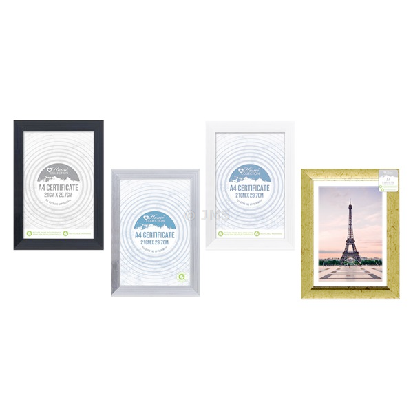 [Box of 24] A4 Certificate Photo Picture Frame GLASS Wall Mountable Table Top Display Home Office